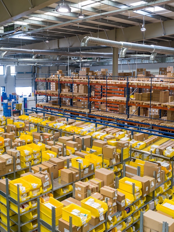 Fast logistics warehouse